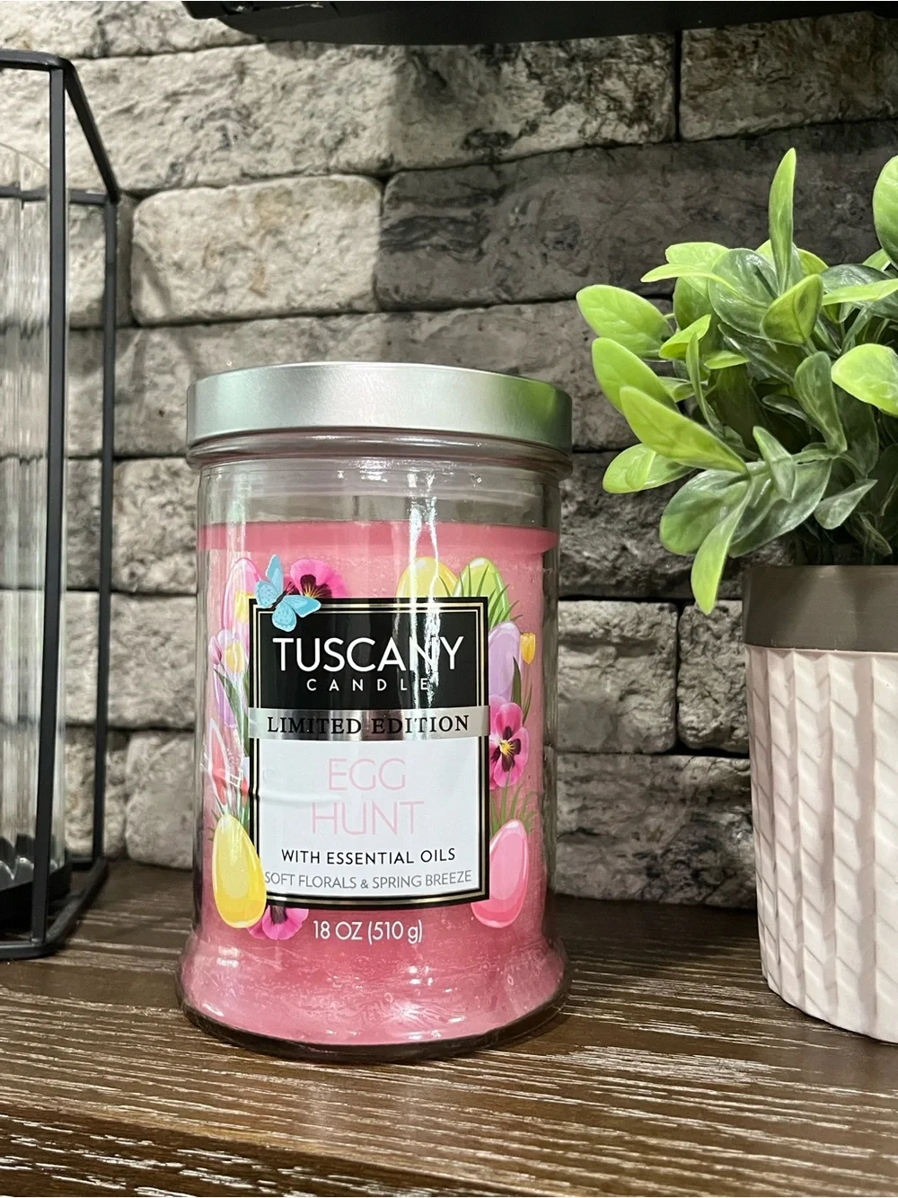Tuscany Candle Limited Edition-Retired Floral-Spring Breeze 2-wick ~New~ 18oz
